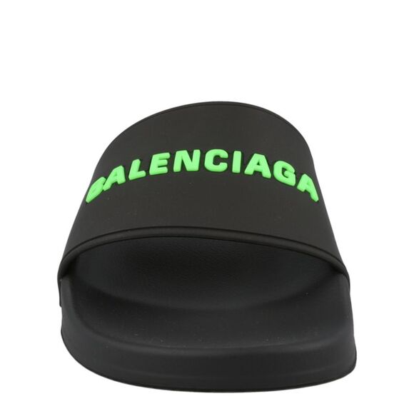 Balenciaga Logo Pool Slides Multi Mens - Picture 4 of 6